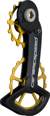 CeramicSpeed OSPW Coated Schalträdchen-System für SRAM Rival AXS - gold/15 Zähne (Leitrolle), 19 Zähne (Spannrolle)