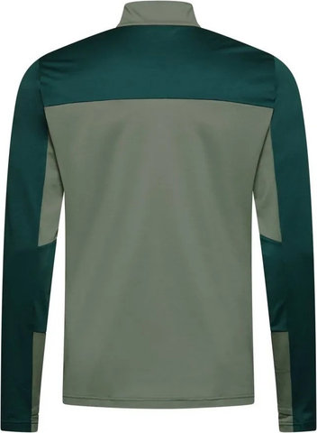 VAUDE Suéter de fleece para hombres Mens Livigno Halfzip II - agave/S