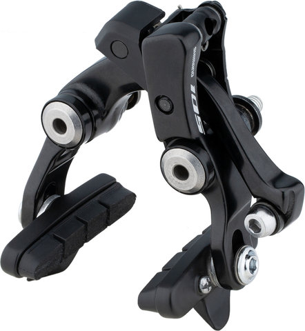 Shimano 105 v+h Set Felgenbremse BR-R7010 für Direktmontage - silky black/Satz (VR + HR)
