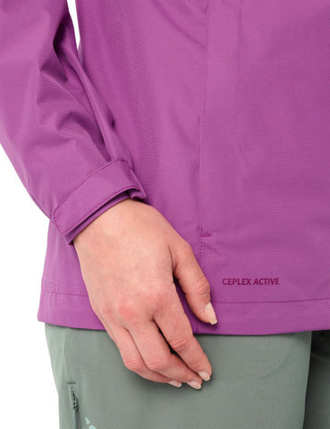 VAUDE Veste de Pluie Escape Bike Light pour Dames - magenta | L