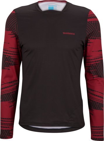 Shimano Maillot Myoko L.S. - red/S