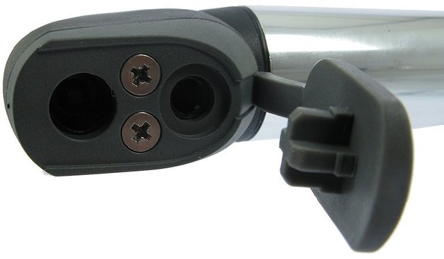 SKS Injex T-Zoom Mini-pump - Closeout - black-silver/universal