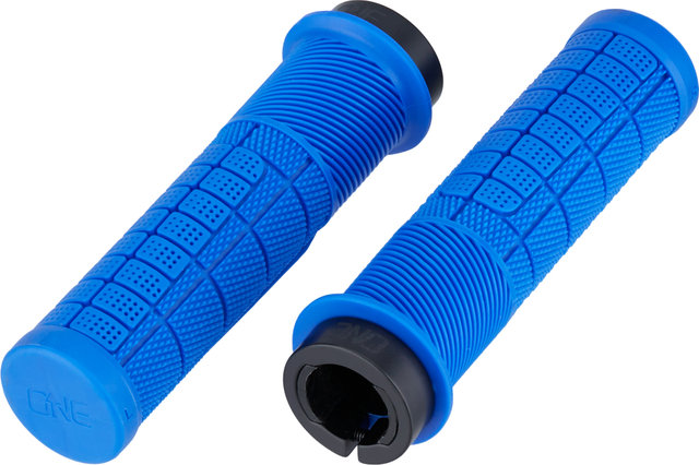 OneUp Components Thick Lock-On Lenkergriffe - blue/138 mm
