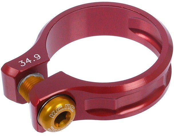 Abrazadera de sillín MTB QR SC11 - rojo/34,9 mm