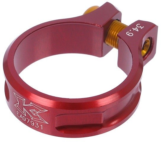 MTB QR SC11 Seatpost Clamp - red/34.9 mm