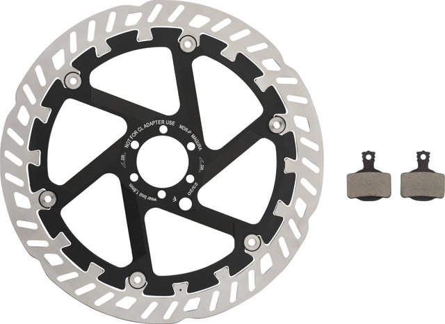 Magura Kit de discos de frenos y pastillas MDR-P 6 agujeros 220 mm - 7.S/Orgánico/220 mm