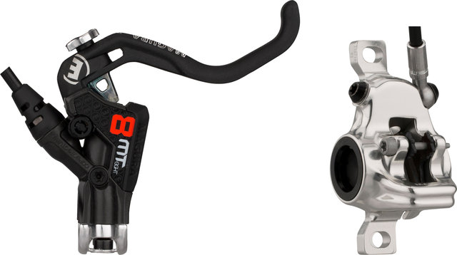 Magura MT8 Pro Carbotecture Disc Brake - black-chrome/Set/Flip-Flop (non-side-specific)