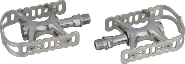 MKS TOURING-LITE Platform Pedals - silver
