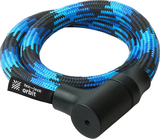 tex-lock orbit chain lock - morpho blue | 100 cm