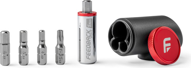 Feedback Sports Llave de torsión fija Reflex - negro-rojo-plata/5 Nm