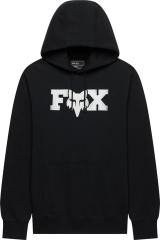 Fox Head X Fleece Hoodie - black | S