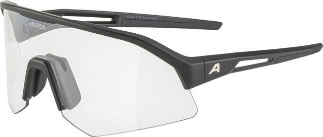 Alpina Sonic HR V Sport Glasses - black matte | varioflex black