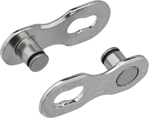 Shimano Kettenschloss SM-CN910-12 Quick-Link - 2 Stück - silber