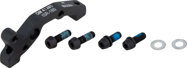 Magura Scheibenbremsadapter ABS für 180 mm Scheibe - schwarz/HR IS auf PM