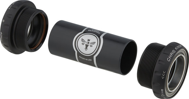 Chris King ThreadFit 24 Bottom Bracket - matte jet/BSA