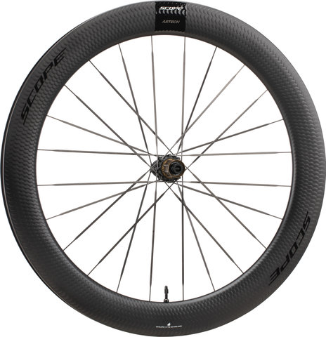 Scope Cycling Artech 6.A Carbon Disc Center Lock 28" Laufradsatz - black | Shimano Road | 28" | 100 mm | 142 mm