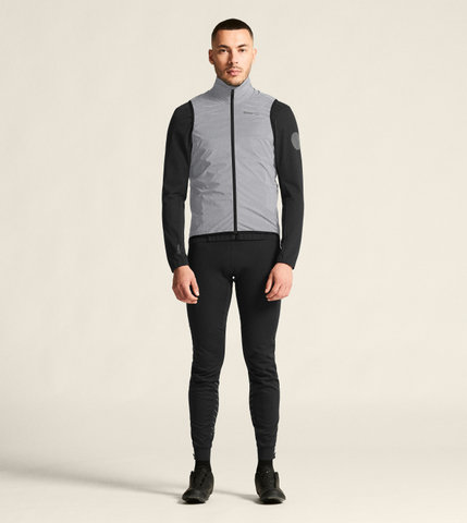 Craft Adv Essence Lumen Wind M Weste - silver reflective-black/M
