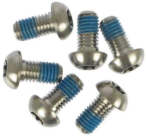 Avid Titanium Bolts for Brake Rotors - silver/universal