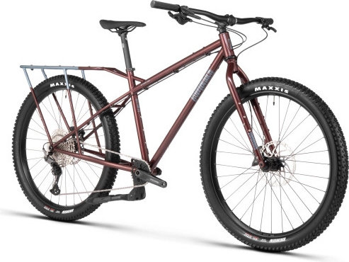 Bombtrack Beyond+ Midtail Deore Mountainbike - matt metallic burgundy | 51 mm | M | 29" | 170,0 mm