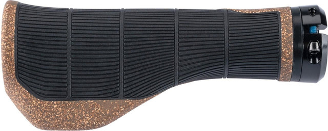 CONTEC Poignées de guidon Merge City Ergo Cork - brun-noir | 140 mm | one size