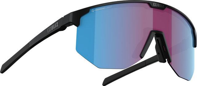 Bliz Hero Small Nano Optics Nordic Light Sports Glasses - matte black/rose-violet-blue
