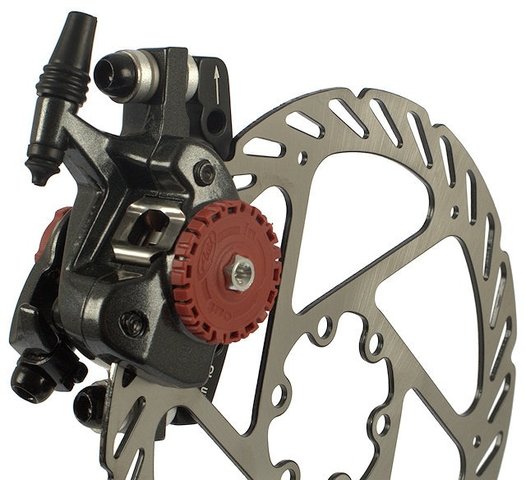 Avid BB7 MTB Disc Brake with Brake Rotor - graphite/front/rear 160 mm rotor