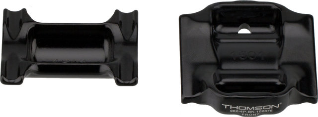 Thomson Saddle Clamp Plates for Elite and Masterpiece - black/7x7 mm