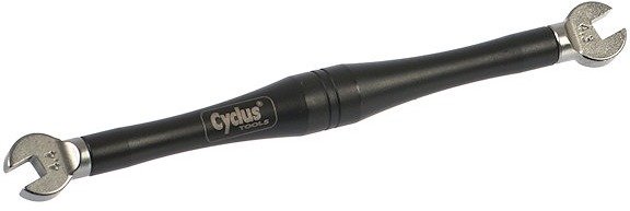 Cyclus Tools Llave de radios para ruedas de sistema Shimano - negro-plata/universal