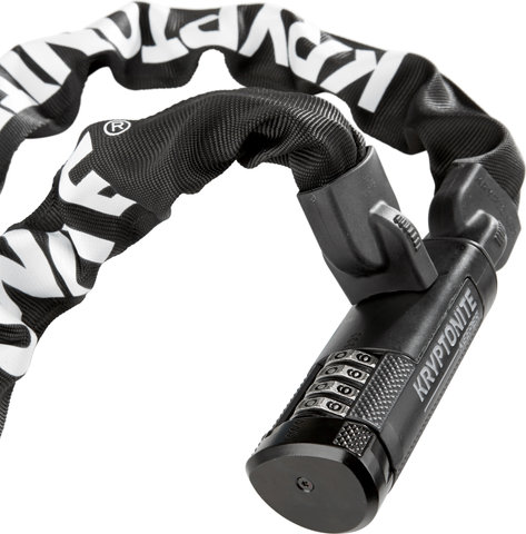 Kryptonite Keeper 790 Integrated Combo Kettenschloss - schwarz | 90 cm