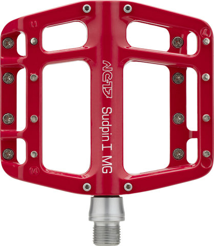 NC-17 Pedales de Plataforma Sudpin I MG S-Pro - rojo/105 mm/96 mm