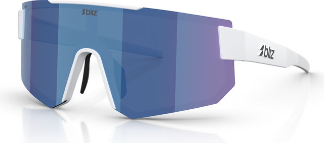 Bliz P005 Sports Glasses - matte white | blue multicolor
