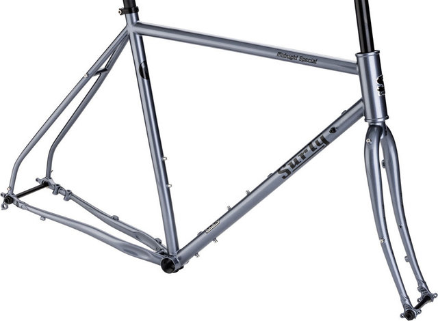 Surly Kit cadre Midnight Special 27,5"/28" - stainless teal | 27,5" (650B), 28" | XXS | 1 1/8" | 50 mm