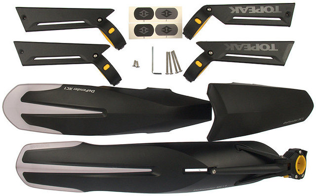 Topeak DeFender XC1/XC11 Fender Set - black/26"