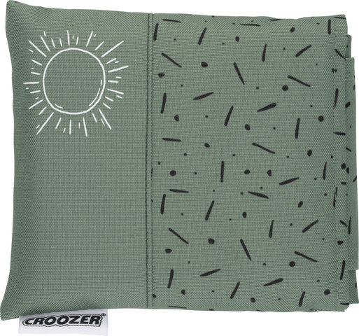 Croozer Sonnenschutz für Kid Vaaya 1 - jungle green-black