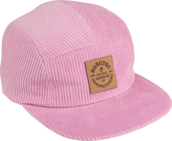 Burgtec Bandit Corduroy Five Panel Kappe - candyfloss | one size