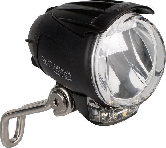busch+müller Luz delantera LED Lumotec IQ Cyo Premium T Senso Plus con aprob. StVZO - negro