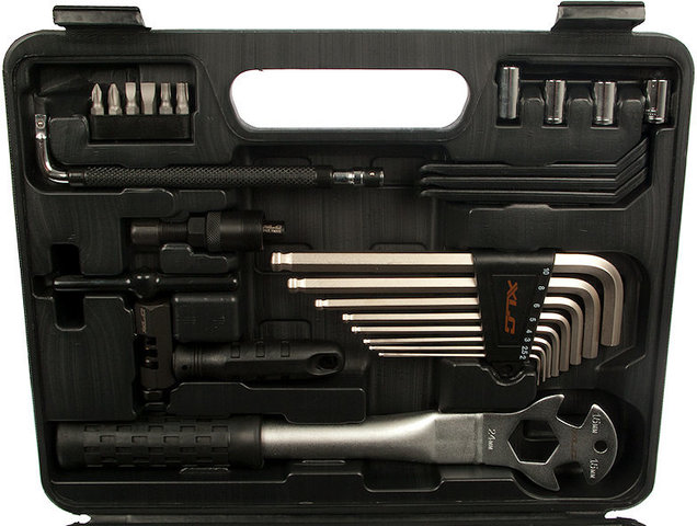 XLC Unisex – Erwachsene Werkzeugkoffer TO-S61 Schwarz One Size