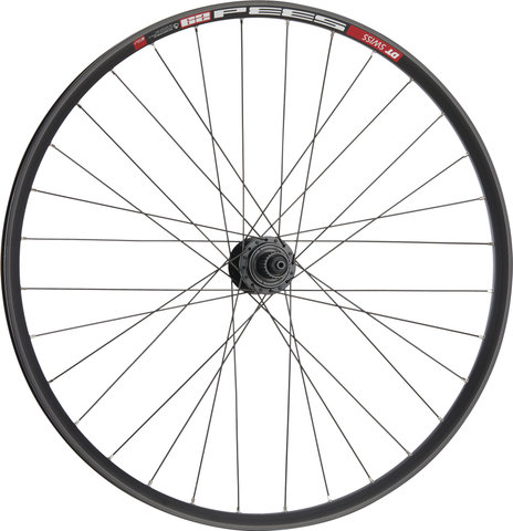 bc basic Mountain Deore Disc Center Lock DT Swiss 533D 29" Laufrad - schwarz | 29" HR 10x135 Shimano Micro Spline