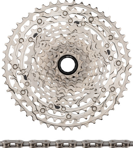 Shimano Deore M6100 1x12 30 Groupset - black/Shimano Micro Spline/10-51/Shimano Micro Spline/175,0 mm/none/without