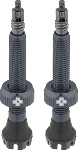 Muc-Off Tubeless Ventile V2 - grey/SV 44 mm