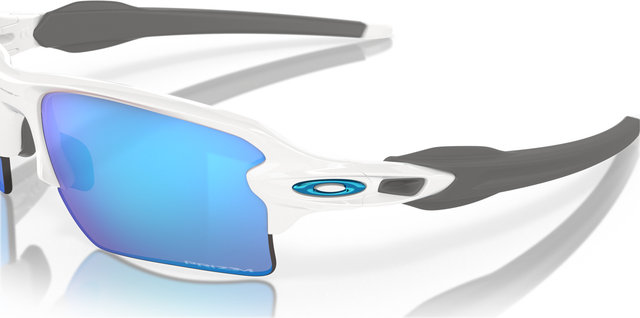 Oakley Flak 2.0 XL Brille - polished white | prizm sapphire