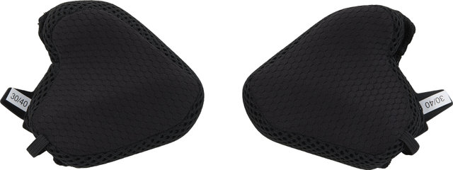 Fox Head Almohadillas de mejillas Youth Proframe Cheek Pad - black/30 mm / 40 mm