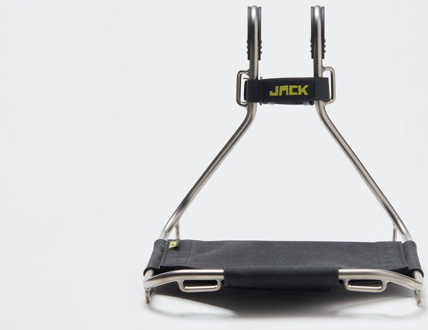 JACK The Bike Rack Portaequipajes para manillar - silver-yellow