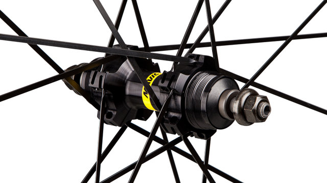 Mavic Ellipse Wheelset - black/100 mm/28"/Screw-on freewheel/100 mm/Threaded freewheel/100 mm/120 mm