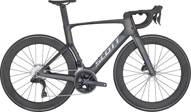 Scott Foil RC 20 28" Rennrad - black-chrome brushed/M