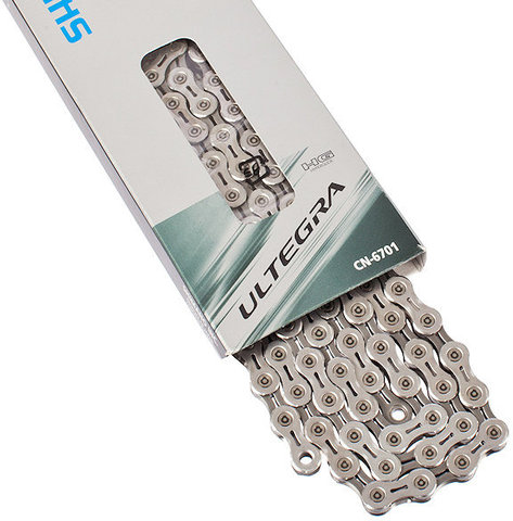 Shimano Ultegra / Dura-Ace / 105 CN-6701 10-speed Chain - silver/10-speed