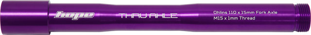 Hope Steckachse für ÖHLINS - purple/110 mm