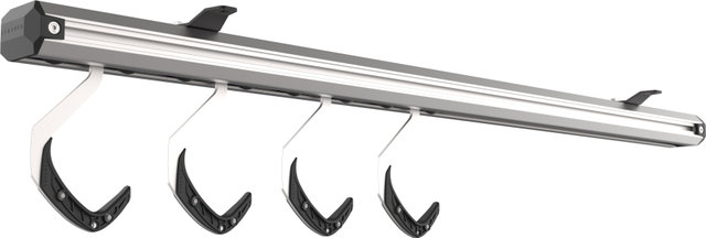 Stashed Products Soporte de techo para bicicletas SpaceRail 4 x - negro-plata