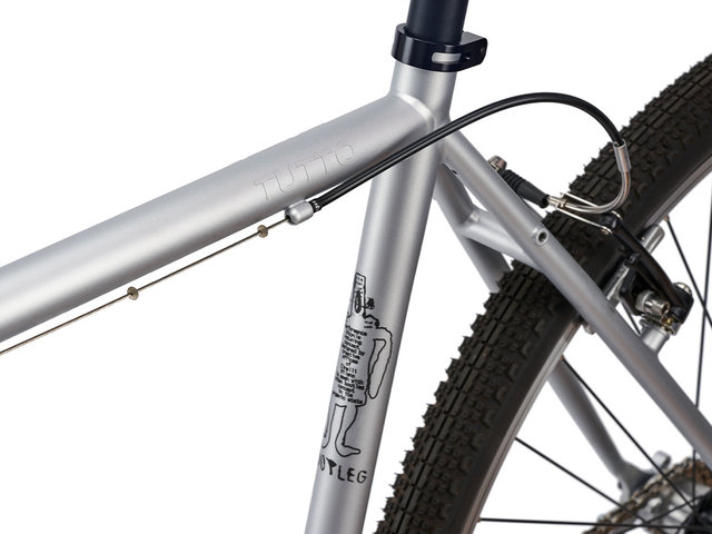 Cinelli Bicicleta Tutto Plus - silver bootleg/680 /M/45 /170,0 mm/28"