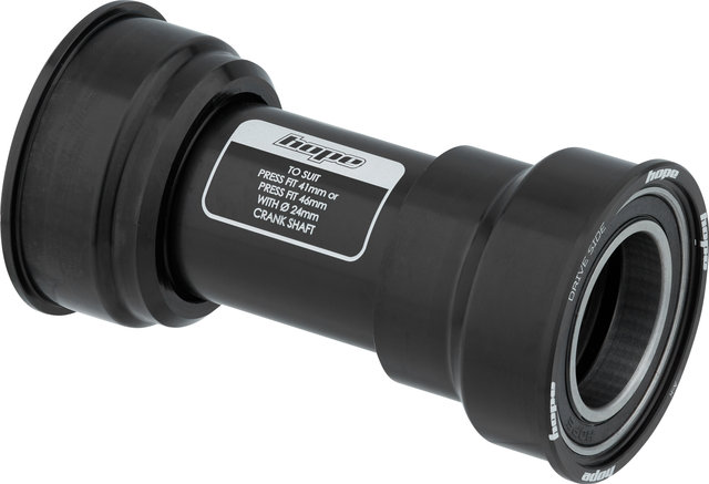 Hope Edelstahl Pressfit Innenlager 41 x 24 mm - black